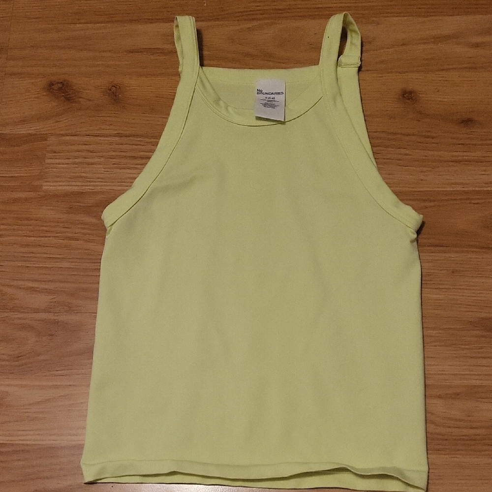 No Boundaries Neon Tank Top